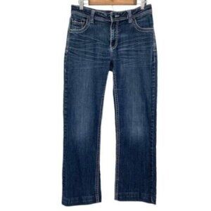 Petrol Tiany Bootcut Women's Embellished Denim Straight Leg Jeans Western